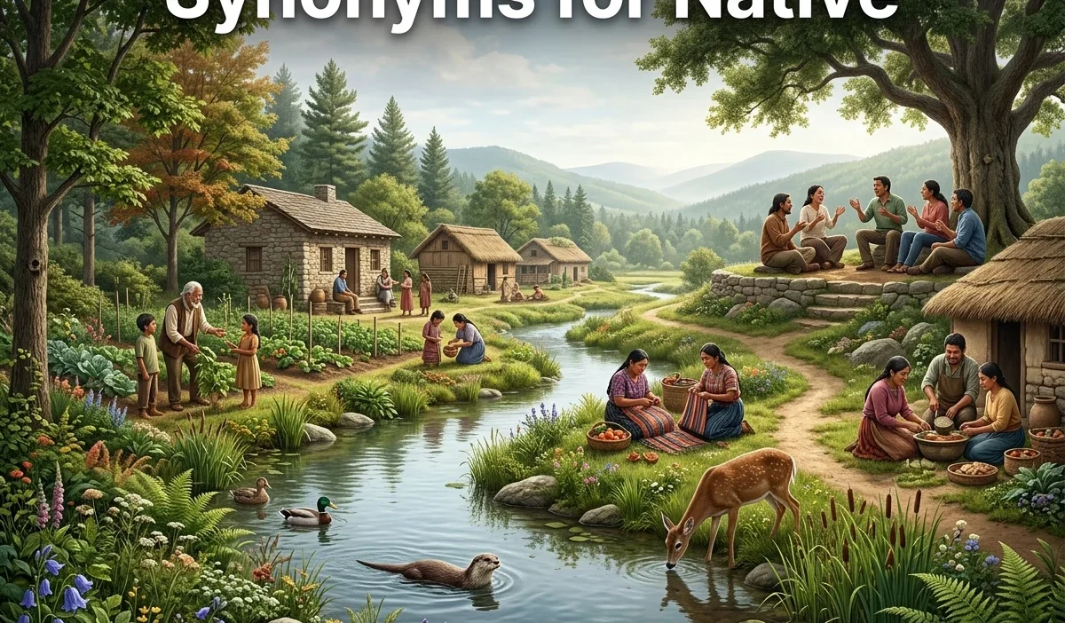 Synonyms for Native
