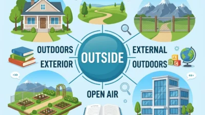 Synonyms for Outside
