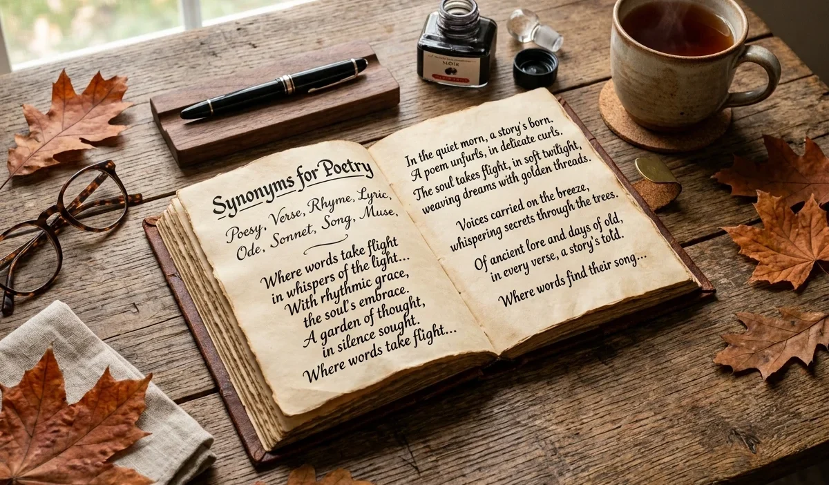 Synonyms for Poetry