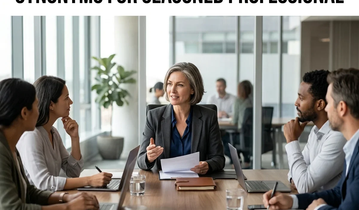 Synonyms for Seasoned Professional