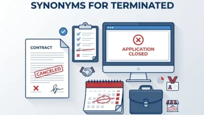 Synonyms for Terminated