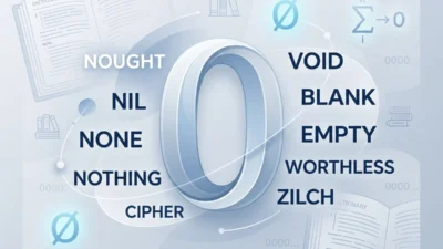Synonyms of Zero